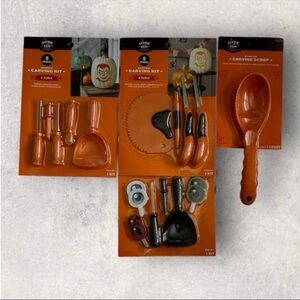 NWT Hyde & Eek! Halloween pumpkin Carving Kit  BUNDLE